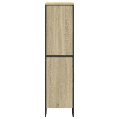 Skåp Sonoma Ek 79,5x35,5x137,5 cm