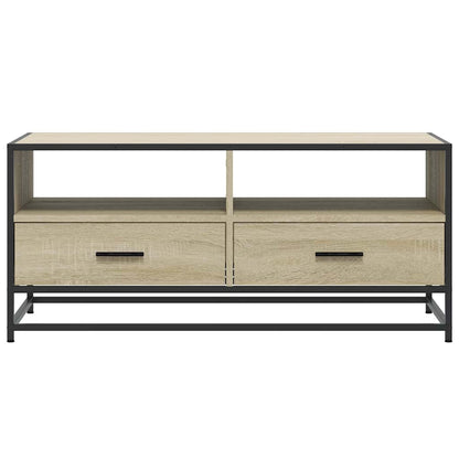 Soffbord Sonoma Ek 100x50x45 cm metall