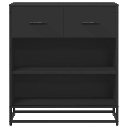 Skänk Svart 68x35x76 cm