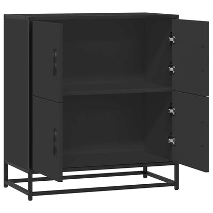 Skänk Svart 68x35x76 cm