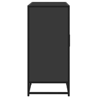 Skänk Svart 94x35x76 cm