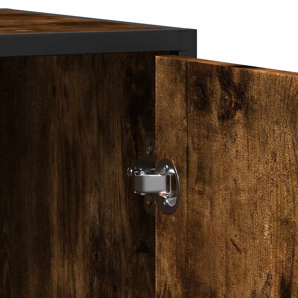 Skänk Rökfärgad Ek 92x35x76 cm