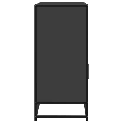 Skänk Svart 100x35x76 cm