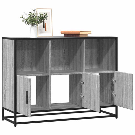 Byrå Sonoma Grå 100x35x76 cm