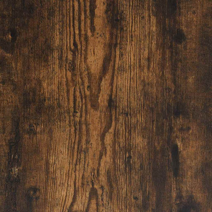 Skåp Rökfärgad Ek 35,5x35x139 cm metall
