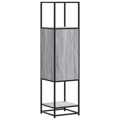 Skåp Sonoma Grå 35,5x35x139 cm metall