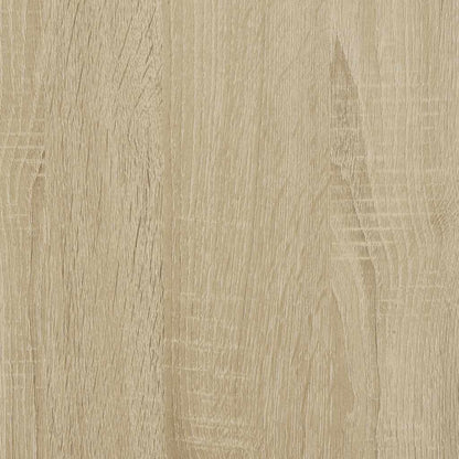 Skåp Sonoma Ek 68x35x139 cm metall