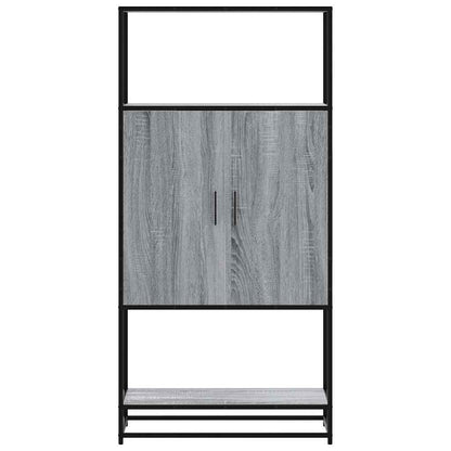 Skåp Sonoma Grå 68x35x139 cm metall
