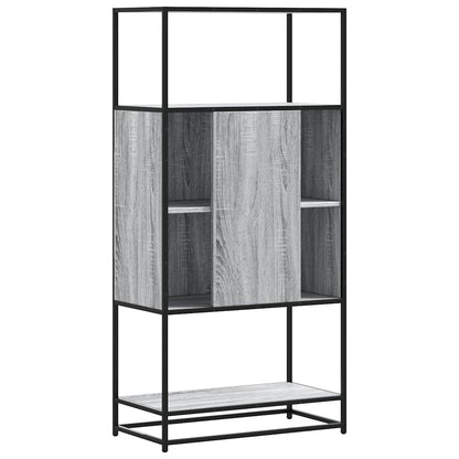 Skåp Sonoma Grå 68x35x139 cm metall