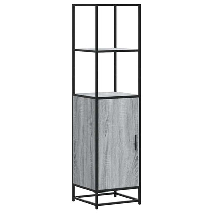 Skåp Sonoma Grå 35,5x35x139 cm metall