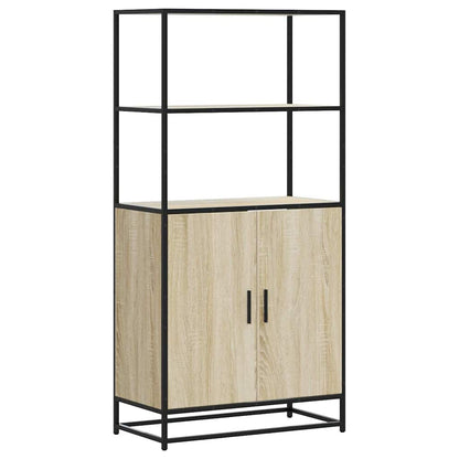 Skåp Sonoma Ek 68x35x139 cm metall