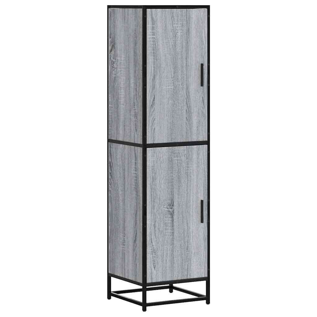 Skåp Sonoma Grå 35,5x35x139 cm metall