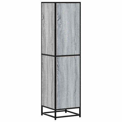 Skåp Sonoma Grå 35,5x35x139 cm metall
