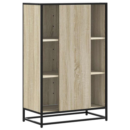 Skåp Sonoma Ek 68x35x106,5 cm metall