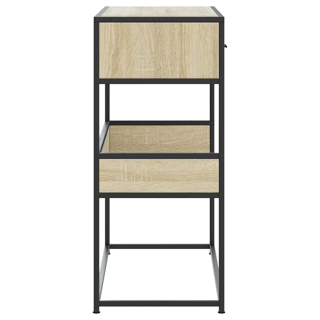 Avlastningsbord Konsollbord Sonoma Ek 90x35x80 cm