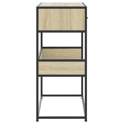 Avlastningsbord Konsollbord Sonoma Ek 90x35x80 cm