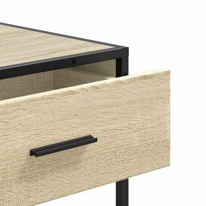 Avlastningsbord Konsollbord Sonoma Ek 90x35x80 cm