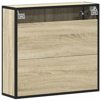 Badrumsspegel Spegelskåp Sonoma Ek 65x20x60 cm