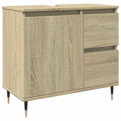 Badrumsskåp Sonoma Ek 65x33x60 cm