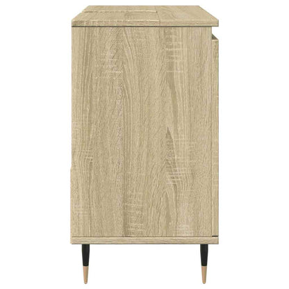 Badrumsskåp Sonoma Ek 65x33x60 cm