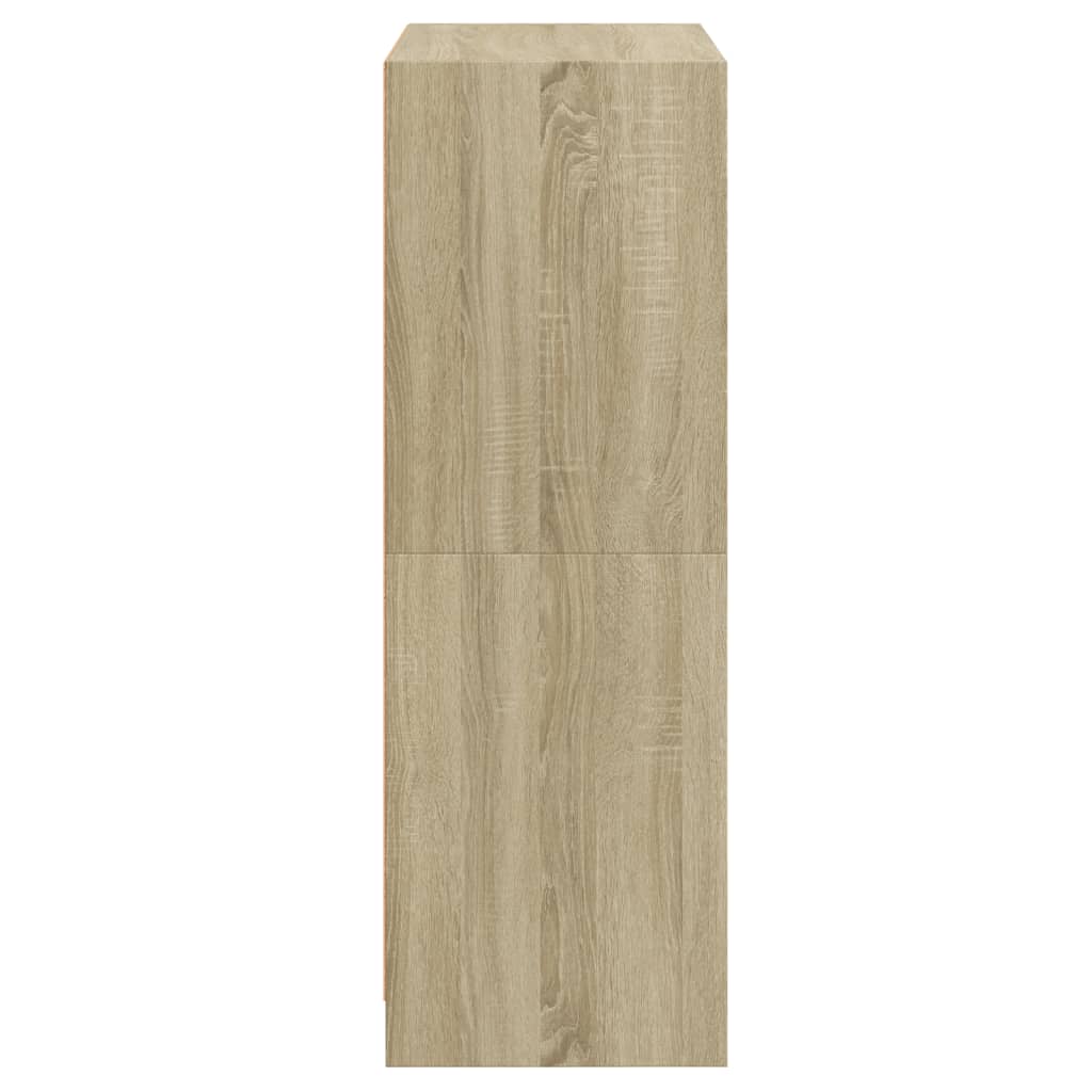Skåp Sonoma Ek med dörrar 68x37x109 cm