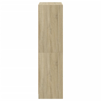Skåp Sonoma Ek med dörrar Sonoma Ek 68x37x142 cm
