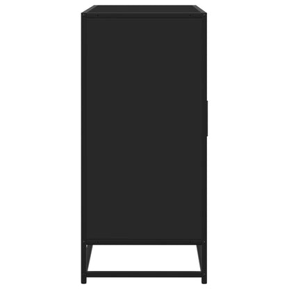 Skänk Svart 92x35x76 cm