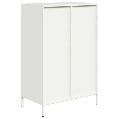 Skåp Vit 68x39x101,5 cm stål