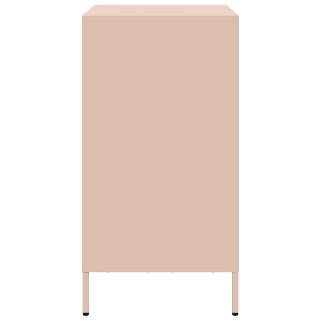 Skänk DIV. rosa 68x39x73,5 cm kallvalsat stål