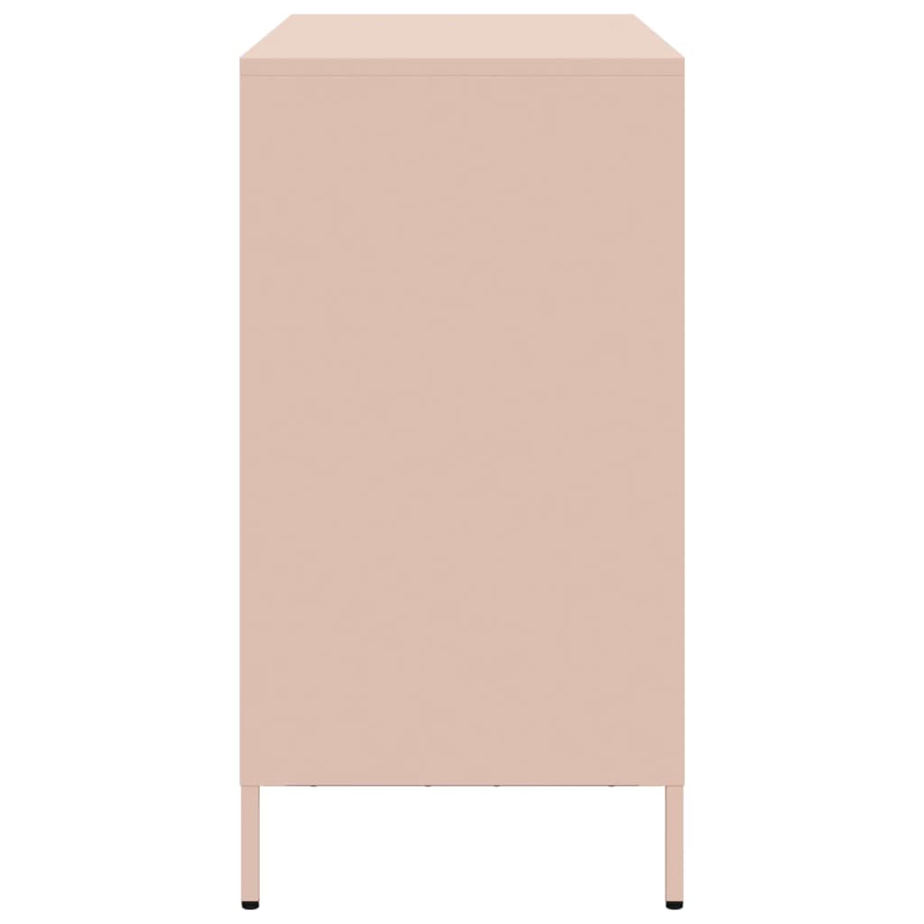 Skänk DIV. rosa 101,5x39x73,5 cm kallvalsat stål