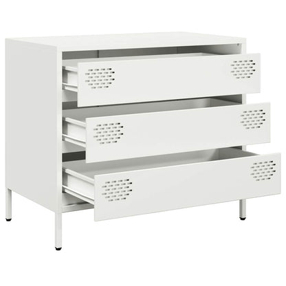 Skänk DIV. Vit 68x39x58,5 cm kallvalsat stål