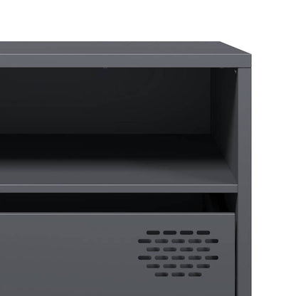 TV-Möbel DIV. TV-Bänk antracit 202x39x43,5 cm kallvalsat stål