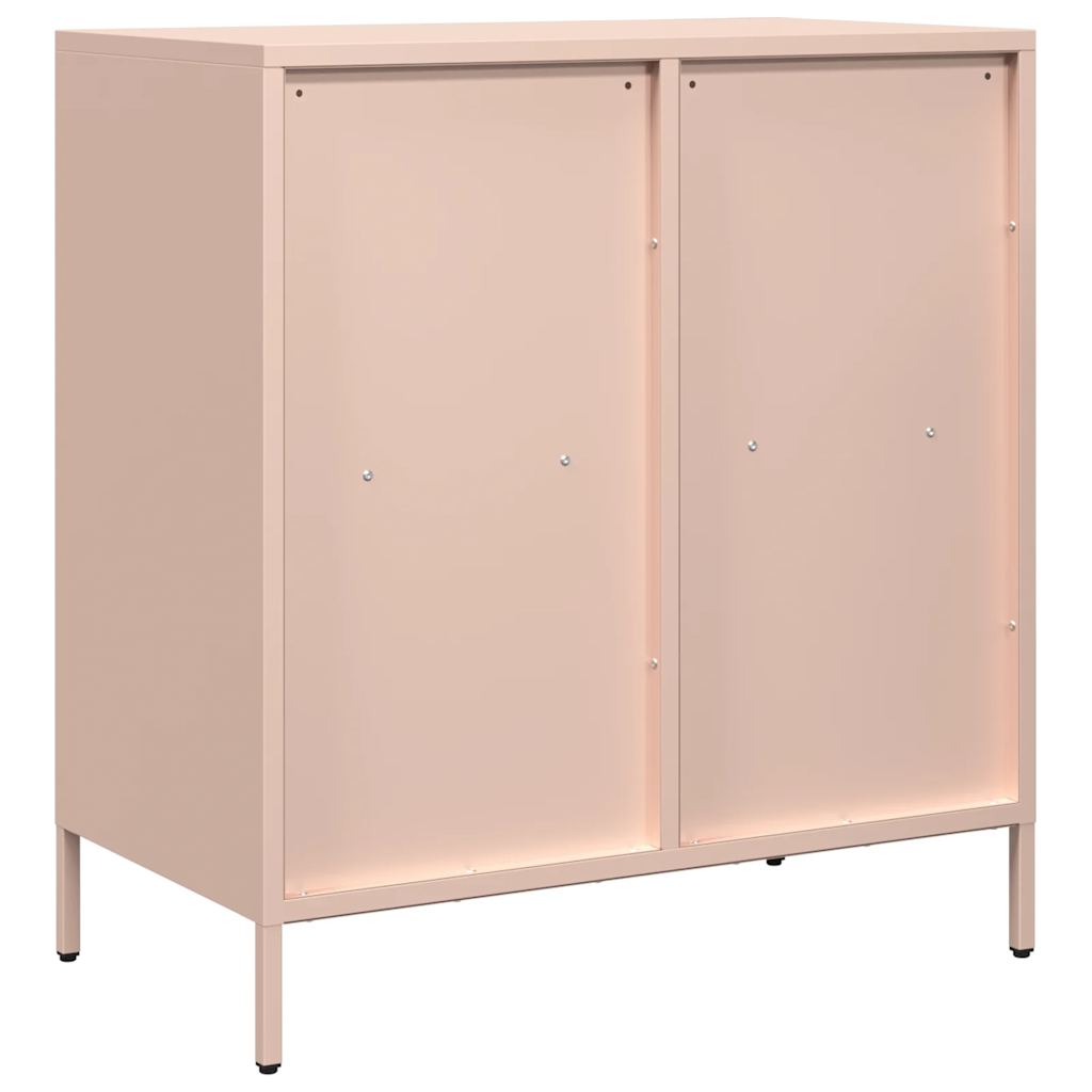 Skänk DIV. rosa 68x39x73,5 cm kallvalsat stål