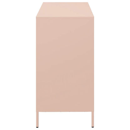 Skänk DIV. rosa 101,5x39x73,5 cm kallvalsat stål
