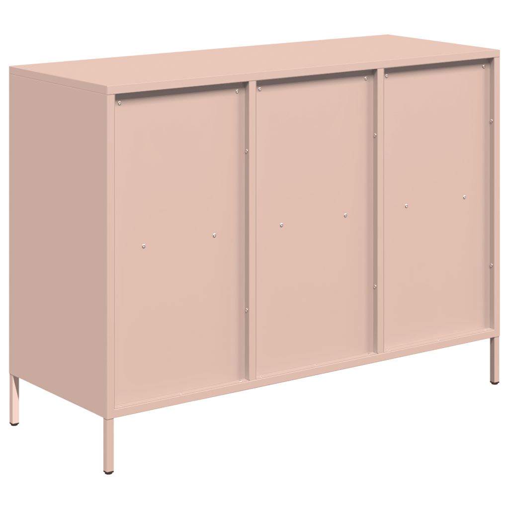 Skänk DIV. rosa 101,5x39x73,5 cm kallvalsat stål