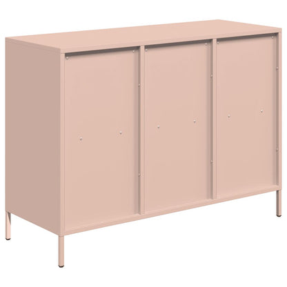 Skänk DIV. rosa 101,5x39x73,5 cm kallvalsat stål