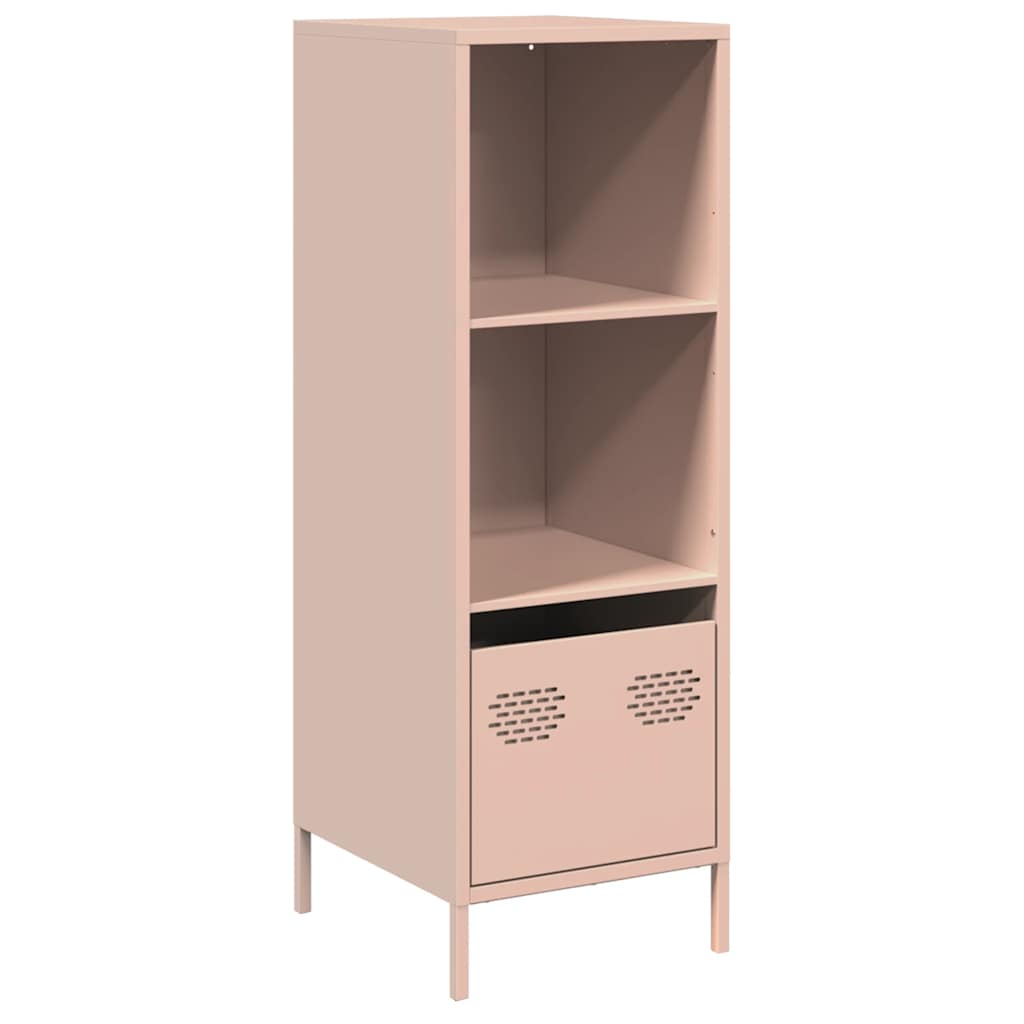 Skåp DIV. rosa 35x39x103,5 cm stål