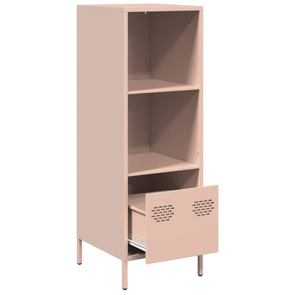 Skåp DIV. rosa 35x39x103,5 cm stål