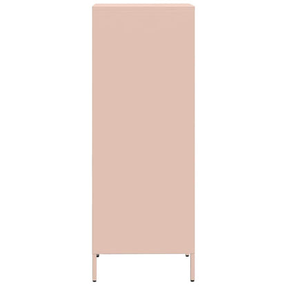 Skåp DIV. rosa 35x39x103,5 cm stål