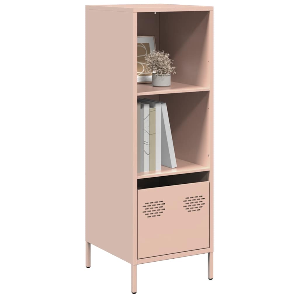 Skåp DIV. rosa 35x39x103,5 cm stål