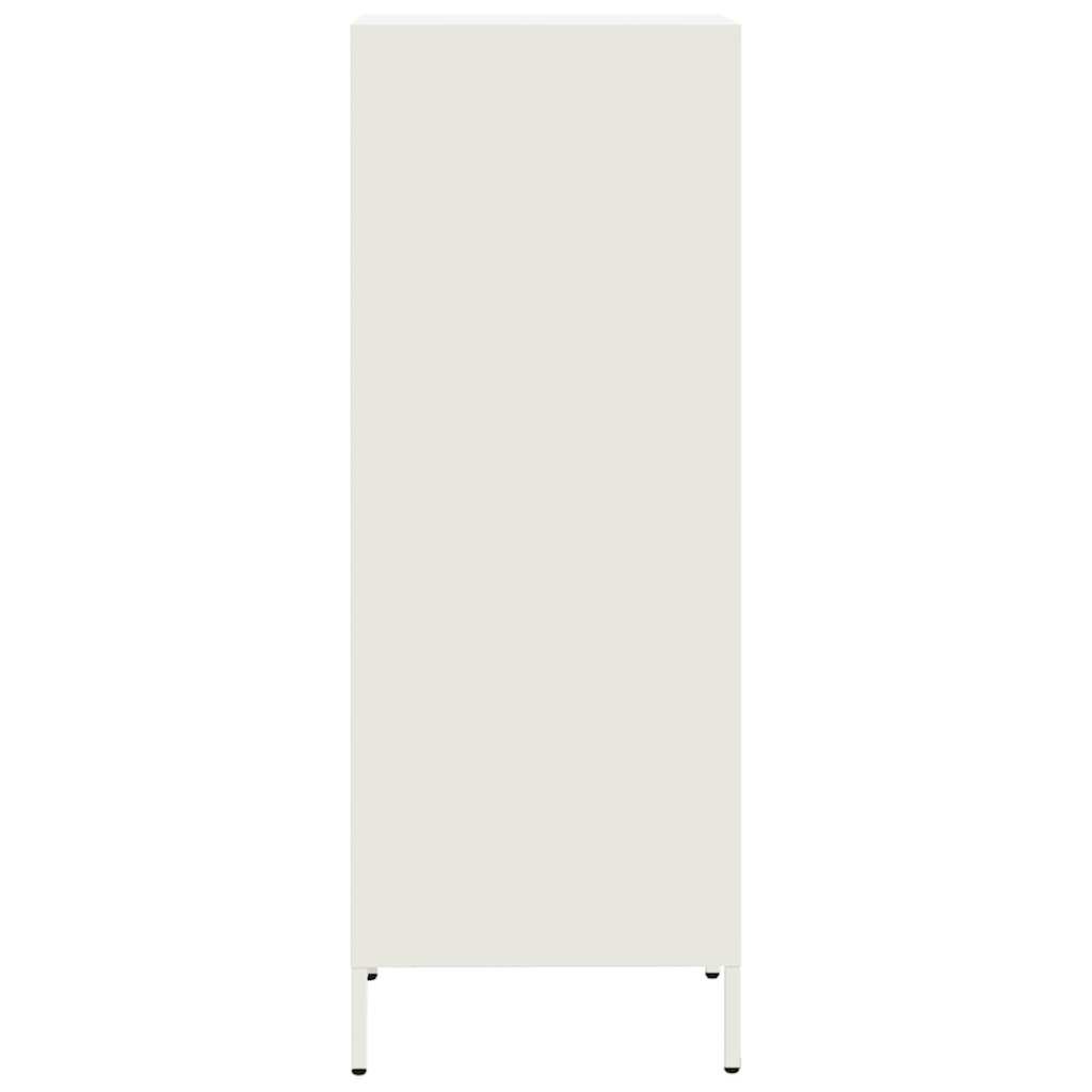 Skåp Vit 35x39x103,5 cm stål
