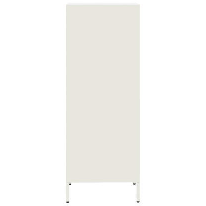 Skåp Vit 35x39x103,5 cm stål