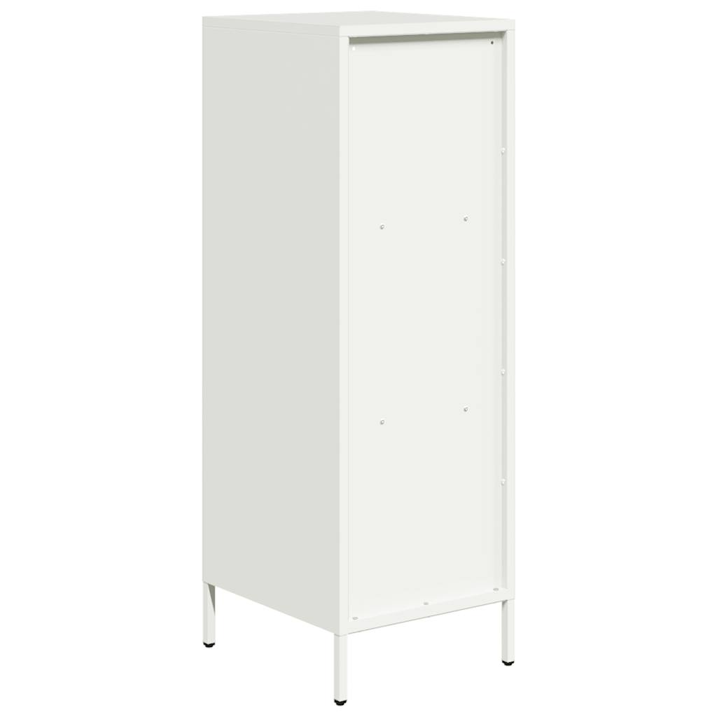 Skåp Vit 35x39x103,5 cm stål