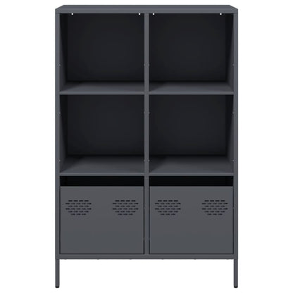 Skåp DIV. antracit 68x39x103,5 cm stål