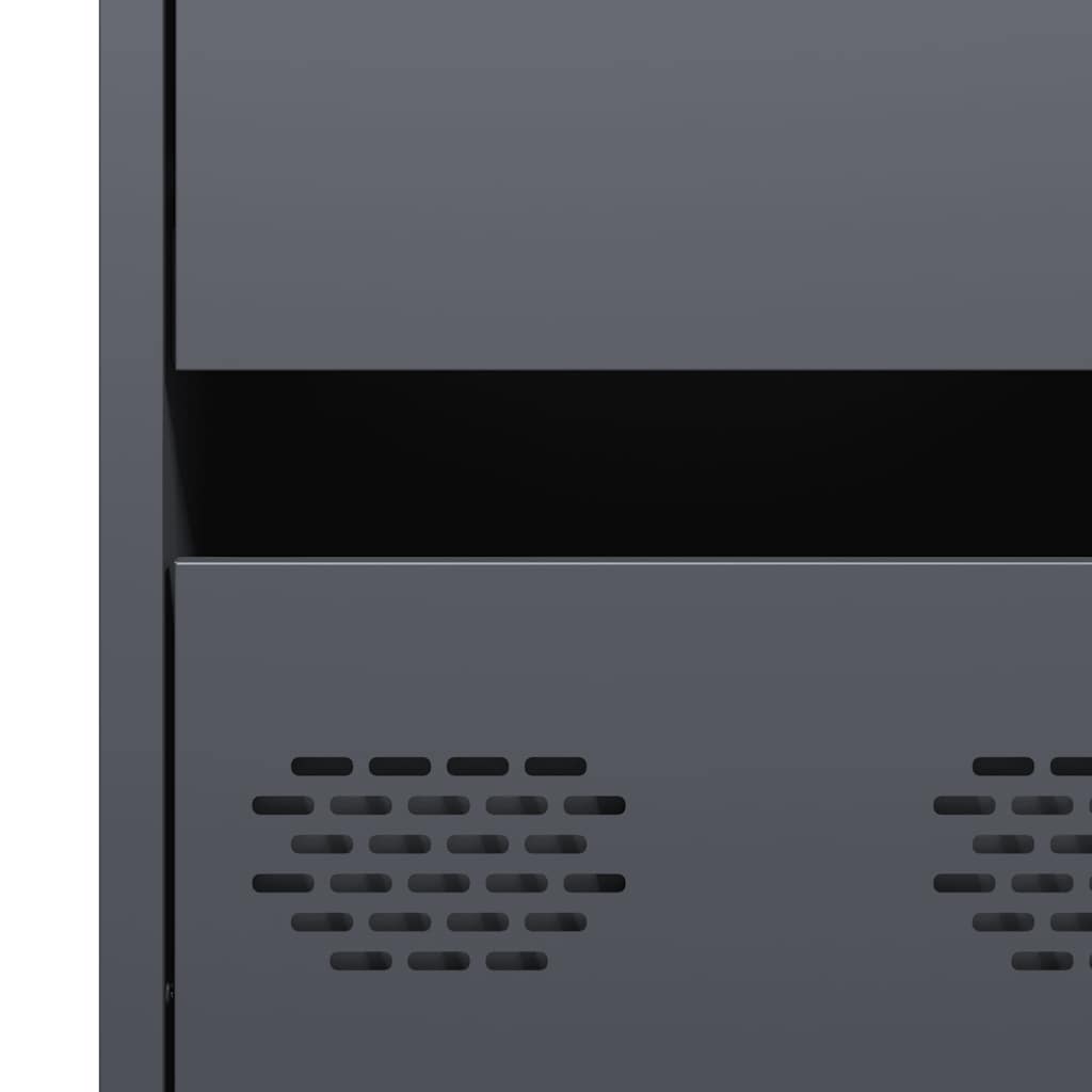 Skänk DIV. antracit 35x39x73,5 cm kallvalsat stål