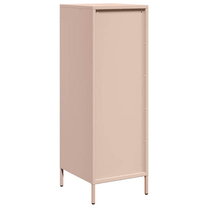 Skåp DIV. rosa 39x35x103,5 cm stål