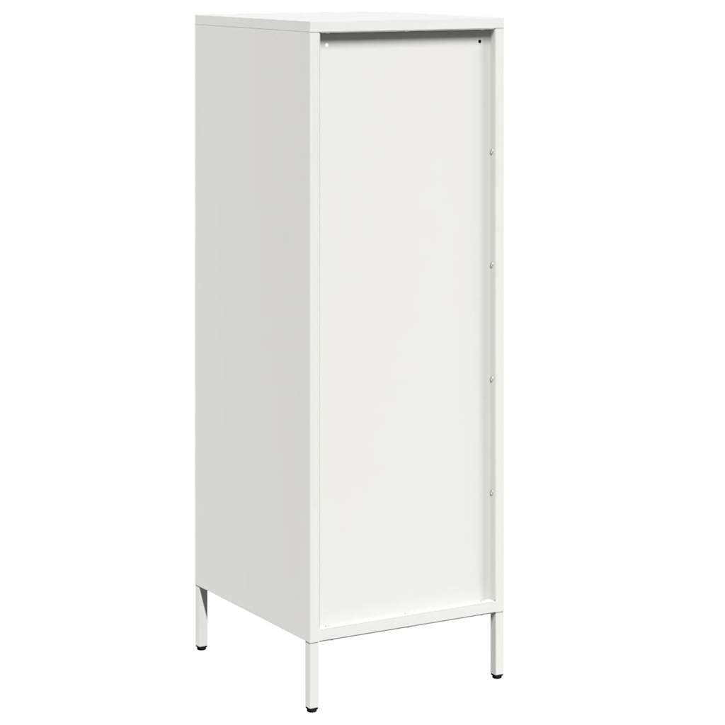 Skåp Vit 39x35x103,5 cm stål