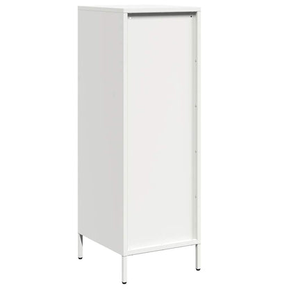 Skåp Vit 39x35x103,5 cm stål