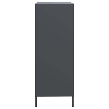 Skåp DIV. antracit 68x39x103,5 cm stål