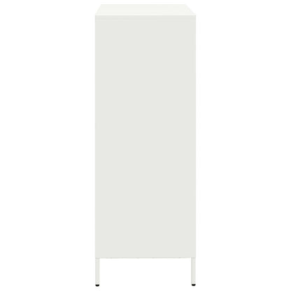 Skåp Vit 68x39x103,5 cm stål
